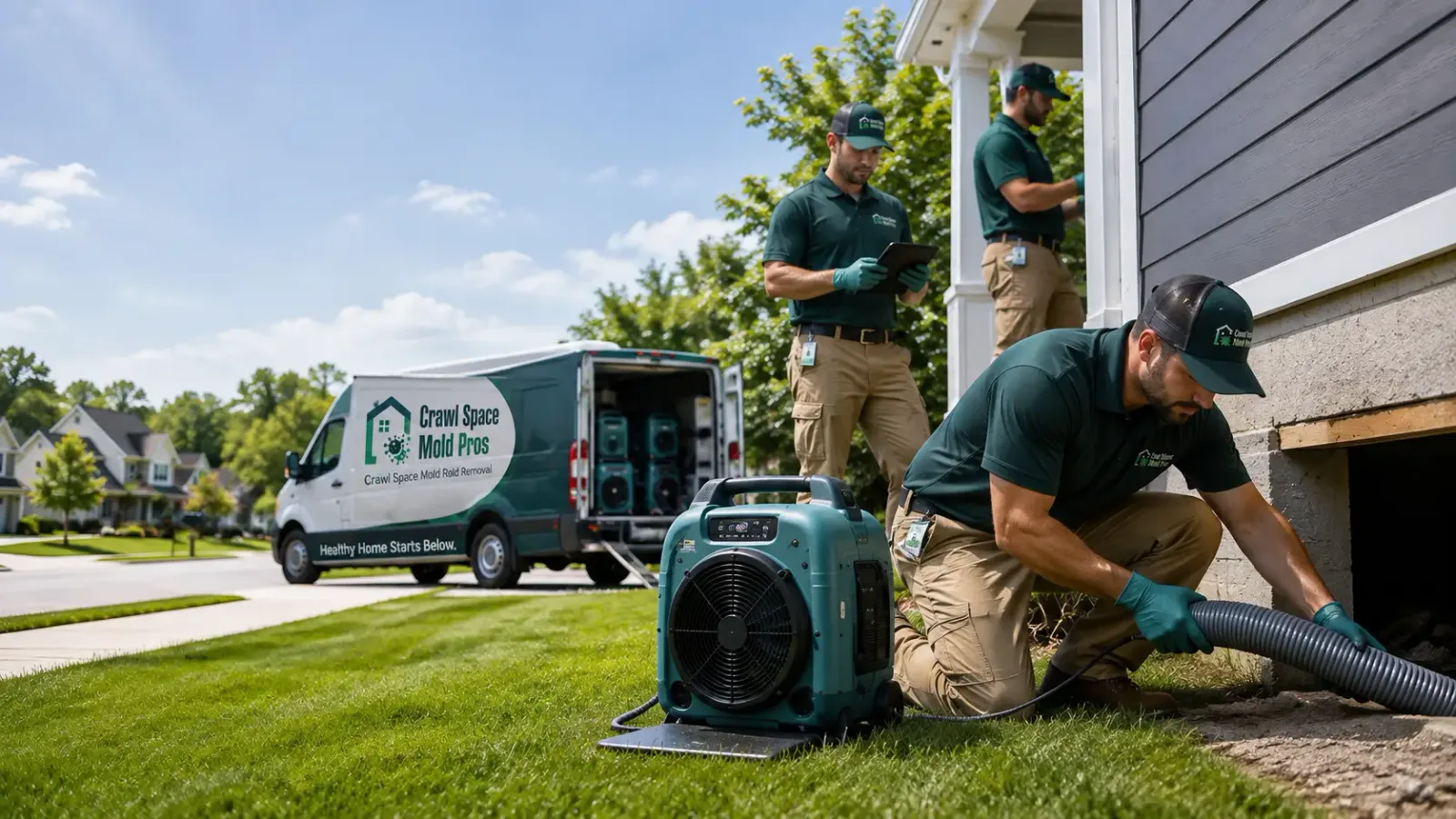 Crawl Space Mold Removal in Toledo, OR